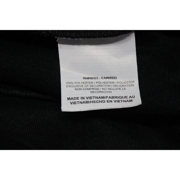 Nike men's retro style black gold full zip mock‎ neck training track jacket XL - Picture 12 of 12
